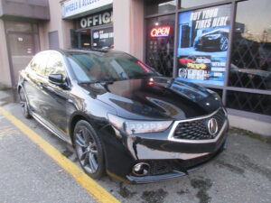 2019 Acura TLX A-Spec Black color